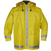 Arclite 1000 Series Waist-Length FR Rain Jacket in Yellow